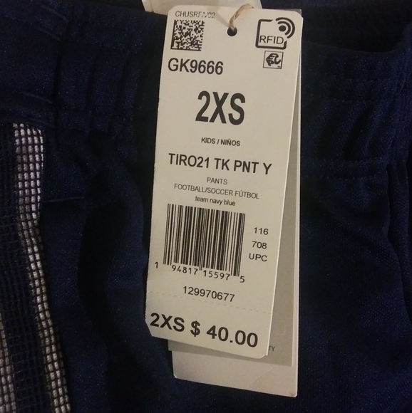 Boys Adidas Tiros - Picture 2 of 5